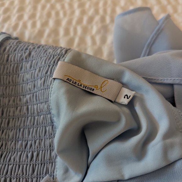 Aulala Design Dress Blue Princess Dress - Picture 4 of 4